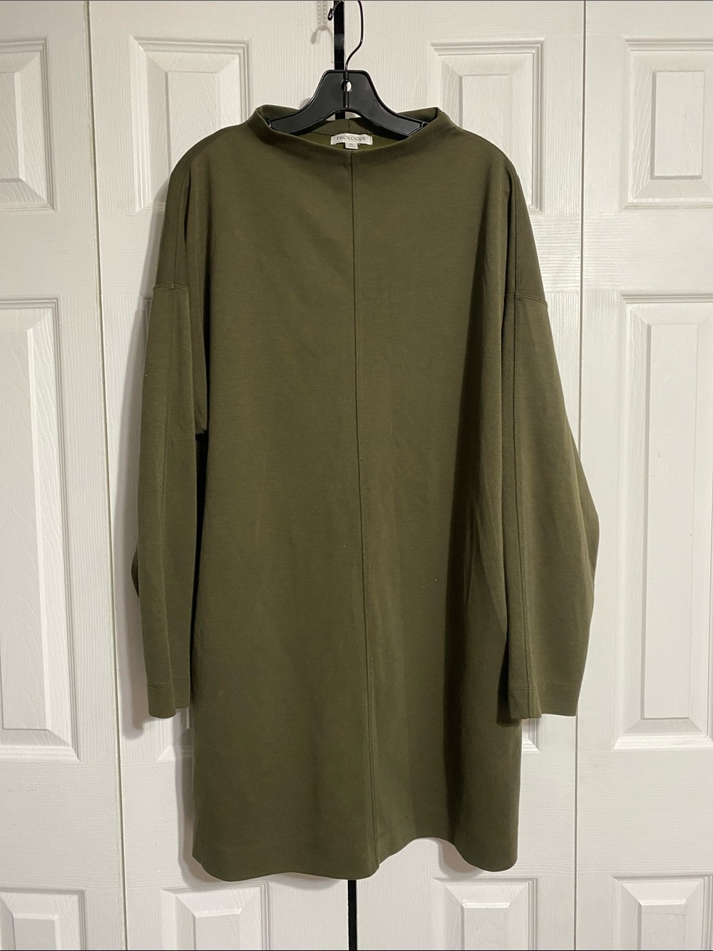 Prologue olive green dress size LARGE
